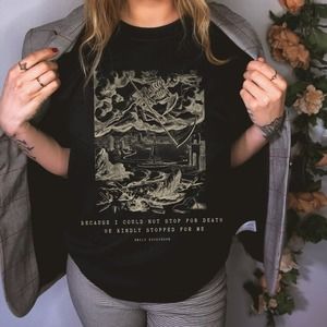 Emily Dickinson Shirt Dark Academia Shirt